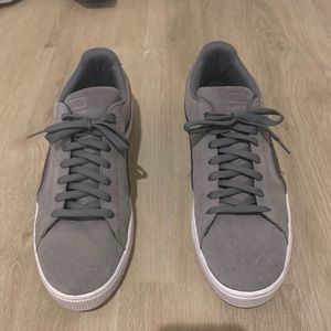 Grey Puma Shoes